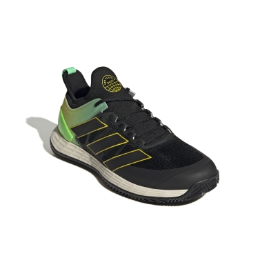 adidas Buty tenisowe Adizero Ubersonic 4 Clay/na korty ziemne czarny/limonkowy/żółty Męskie